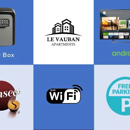 Le Thannois - 2 Chambres, Salon, Cuisine Equipee, Parking Et Wifi Gratuit