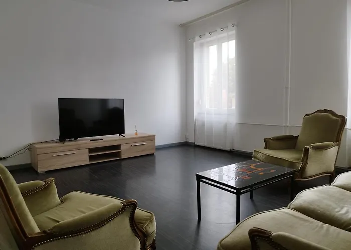 Le Thannois - 2 Chambres, Salon, Cuisine Equipee, Parking Et Wifi Gratuit Appartement Mulhouse