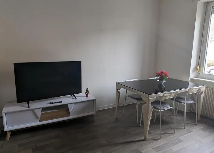 Le Thannois - 2 Chambres, Salon, Cuisine Equipee, Parking Et Wifi Gratuit Appartement Mulhouse
